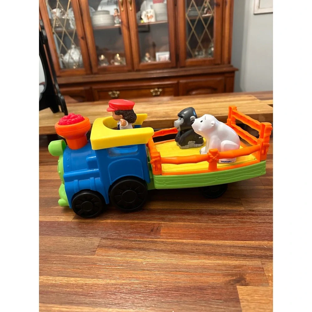 Fisher-Price Little People Zoo Train Kids One Size Multi Excellent Animal Toy